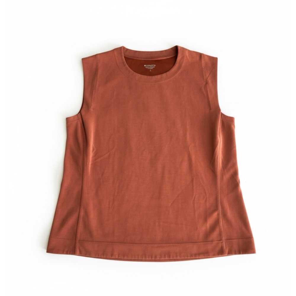 Athleta Sea Soft Tank Top in Berry Rose Large - Picture 2 of 7